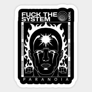 P A R A N O I A Sticker